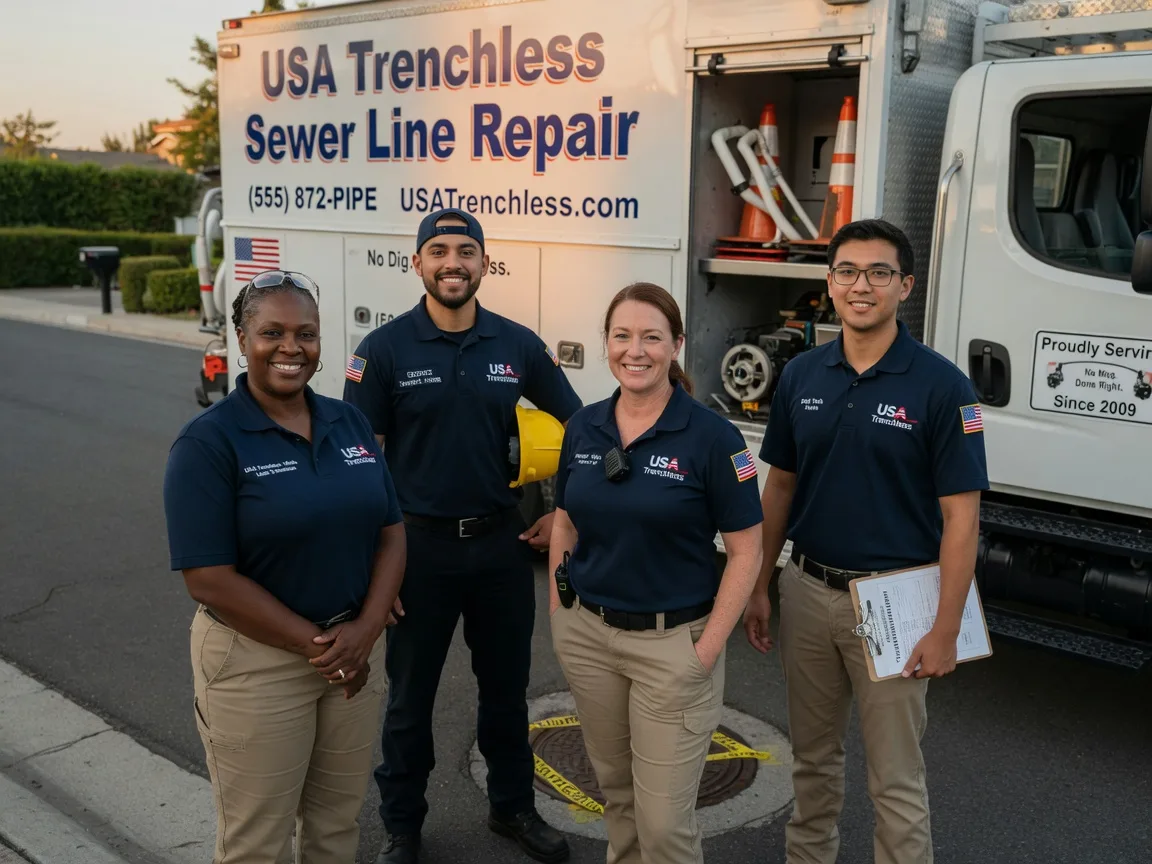 Sewer Line Repair company in Linden, VA